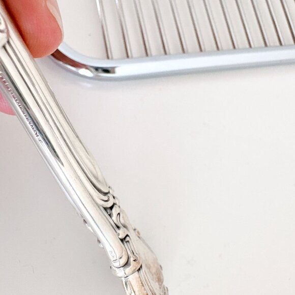 GORHAM STERLING SILVER CHANTILLY CAKE BREAKER TONGS CAKE PIE SERVER SET OF 3 - Picture 8 of 8